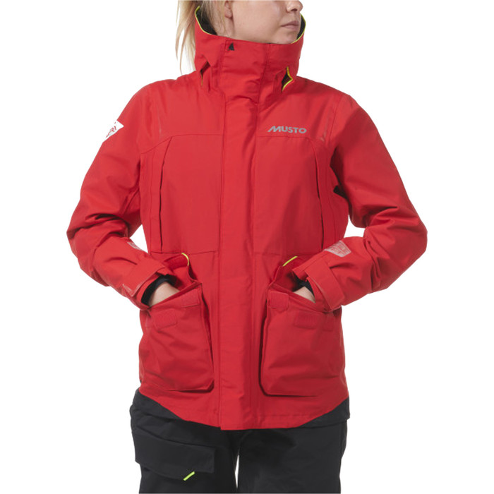 2024 Musto Womens BR1 Channel Jacket 82405 - True Red